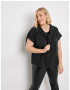 SAMOON Tricou negru - Pled.ro