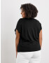 SAMOON Tricou negru / alb - Pled.ro