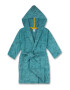 SANETTA Halat de baie 'Bathrobe' verde jad / negru - Pled.ro