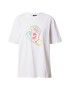 Santa Cruz Tricou 'Hand In Colour' opal / galben / roșu deschis / alb - Pled.ro