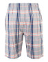 SCHIESSER Pantaloni de pijama bleumarin / gri deschis / roz pastel / alb - Pled.ro