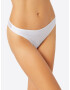 SCHIESSER Tanga 'Invisible Lace' alb - Pled.ro