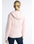 Schmuddelwedda Jachetă fleece roz pastel / alb - Pled.ro