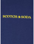 SCOTCH & SODA Bluză de molton indigo / galben - Pled.ro