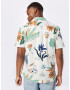 SCOTCH & SODA Cămașă 'Hawaii' albastru / maro coniac / verde mentă / alb - Pled.ro