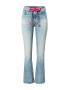 SCOTCH & SODA Jeans 'The Charm flared jeans — Summer shower' albastru denim - Pled.ro