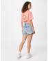 SCOTCH & SODA Jeans 'Boyfriend shorts — Back to Nature' albastru denim / galben / mov pastel / roșu - Pled.ro