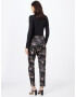 SCOTCH & SODA Pantaloni cu dungă roz / negru - Pled.ro