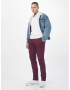 SCOTCH & SODA Pantaloni eleganți 'Mott seasonal essential' roșu burgundy - Pled.ro