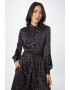 SCOTCH & SODA Rochie tip bluză roz / negru / alb - Pled.ro