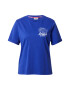 SCOTCH & SODA Tricou albastru cobalt / alb - Pled.ro