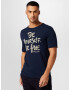 SCOTCH & SODA Tricou albastru închis / alb - Pled.ro