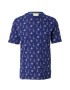 SCOTCH & SODA Tricou bleumarin / alb - Pled.ro