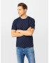 SCOTCH & SODA Tricou bleumarin / azuriu / alb - Pled.ro