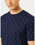 SCOTCH & SODA Tricou bleumarin / azuriu / alb - Pled.ro