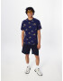 SCOTCH & SODA Tricou bleumarin / galben miere / roz / alb - Pled.ro