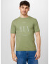 SCOTCH & SODA Tricou gri deschis / verde deschis / negru - Pled.ro