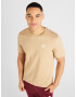 SCOTCH & SODA Tricou maro cappuccino / alb - Pled.ro