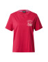 SCOTCH & SODA Tricou roșu cranberry / alb - Pled.ro