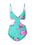 Seafolly Costum de baie întreg verde jad / roz / roz zmeură - Pled.ro