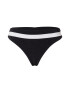 Seafolly Slip costum de baie negru / alb - Pled.ro