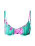 Seafolly Sutien costum de baie 'Sweetheart' verde jad / roz / roz închis - Pled.ro