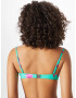 Seafolly Sutien costum de baie 'Sweetheart' verde jad / roz / roz închis - Pled.ro