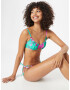 Seafolly Sutien costum de baie 'Sweetheart' verde jad / roz / roz închis - Pled.ro