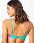 Seafolly Sutien costum de baie verde jad / roz / roz zmeură - Pled.ro