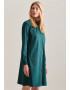 SEIDENSTICKER Rochie verde petrol - Pled.ro