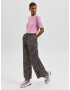 SELECTED FEMME Pantaloni 'JUDITA' roz / negru - Pled.ro