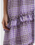 SELECTED FEMME Rochie 'Malike' maro / mauve / alb murdar - Pled.ro