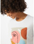 SELECTED FEMME Tricou 'Abstract Face' mai multe culori / alb - Pled.ro