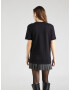 SELECTED FEMME Tricou negru - Pled.ro