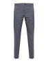 SELECTED HOMME Pantaloni cu dungă 'Josh' bleumarin / gri închis - Pled.ro