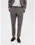 SELECTED HOMME Pantaloni cu dungă 'Liam' gri taupe - Pled.ro