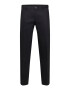 SELECTED HOMME Pantaloni cu dungă negru - Pled.ro