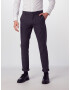 SELECTED HOMME Pantaloni cu dungă 'SLHSLIM-ARVAL DARK CHECK PANTS W' negru - Pled.ro