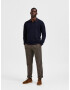 SELECTED HOMME Pulover 'HANK' bleumarin / portocaliu - Pled.ro