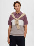 SELECTED HOMME Pulover 'Mattis' bej / mauve / alb - Pled.ro