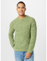 SELECTED HOMME Pulover verde stuf - Pled.ro