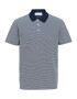 SELECTED HOMME Tricou 'ASH' albastru noapte / alb - Pled.ro