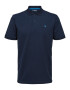 SELECTED HOMME Tricou 'Aze' bleumarin / turcoaz - Pled.ro