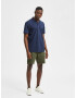 SELECTED HOMME Tricou 'Aze' bleumarin / turcoaz - Pled.ro