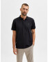 SELECTED HOMME Tricou 'Aze' gri / negru - Pled.ro