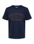 SELECTED HOMME Tricou 'RELAXBENE' bleumarin / portocaliu homar - Pled.ro