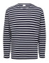 SELECTED HOMME Tricou 'Briac' bleumarin / alb - Pled.ro