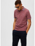 SELECTED HOMME Tricou 'Dante' albastru deschis / roz pal - Pled.ro