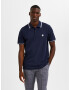 SELECTED HOMME Tricou 'Dante' bleumarin / alb - Pled.ro