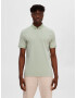 SELECTED HOMME Tricou 'Fave' verde deschis - Pled.ro